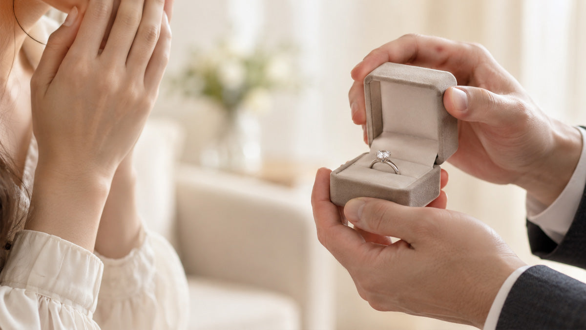 プロポーズリングとは?婚約指輪との違い・後悔しない選び方【2026年】
