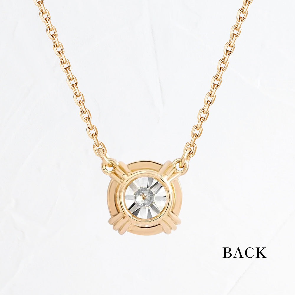 Lab-Grown Diamond Dual-Bail Necklace | Triple Prong 0.5ct / 1ct