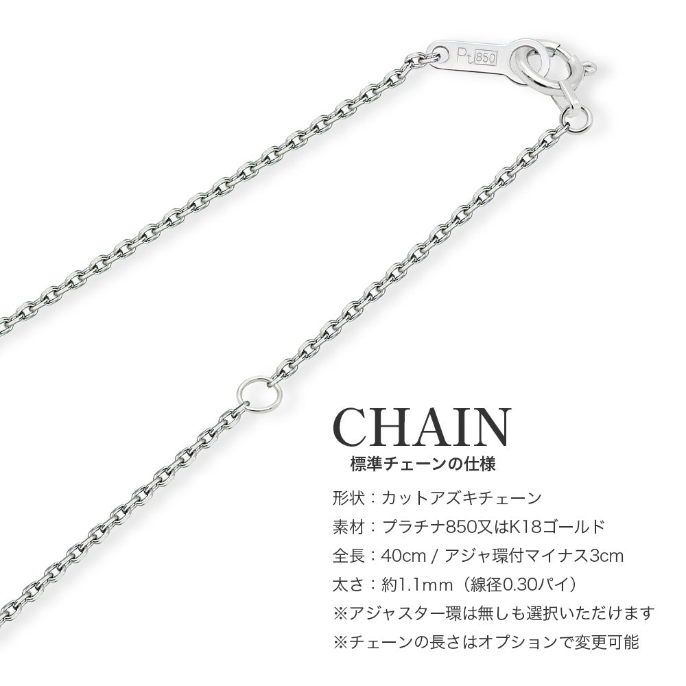 1ct ハートシェイプ ラボグロウンダイヤモンド ネックレス