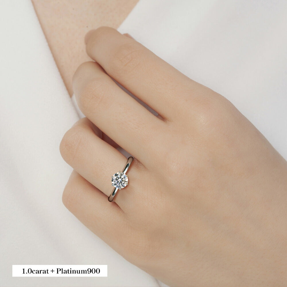 1ct~3ct ラボグロウンダイヤモンド 一粒ソリティアリング 商品画像 12