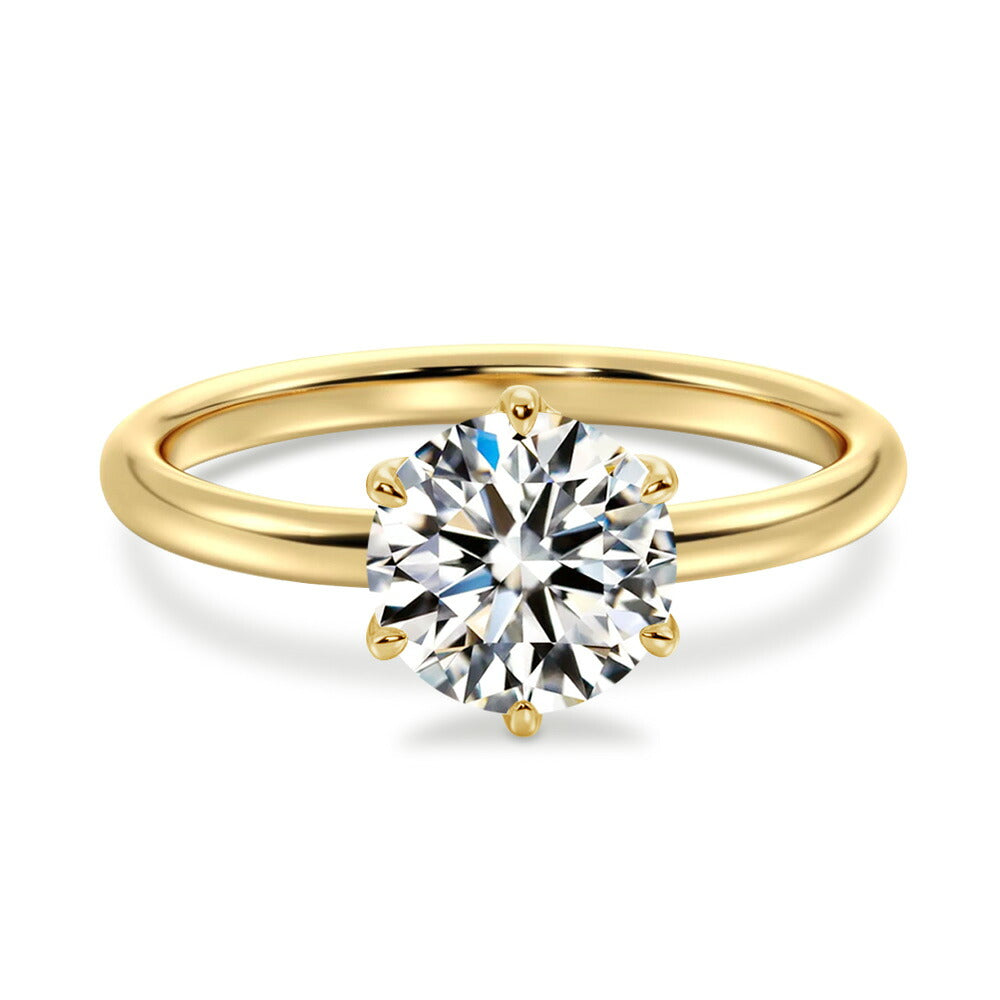 1ct~3ct ラボグロウンダイヤモンド 一粒ソリティアリング