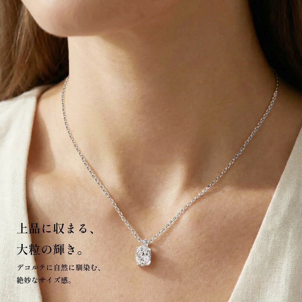 ネックレスの着用イメージ