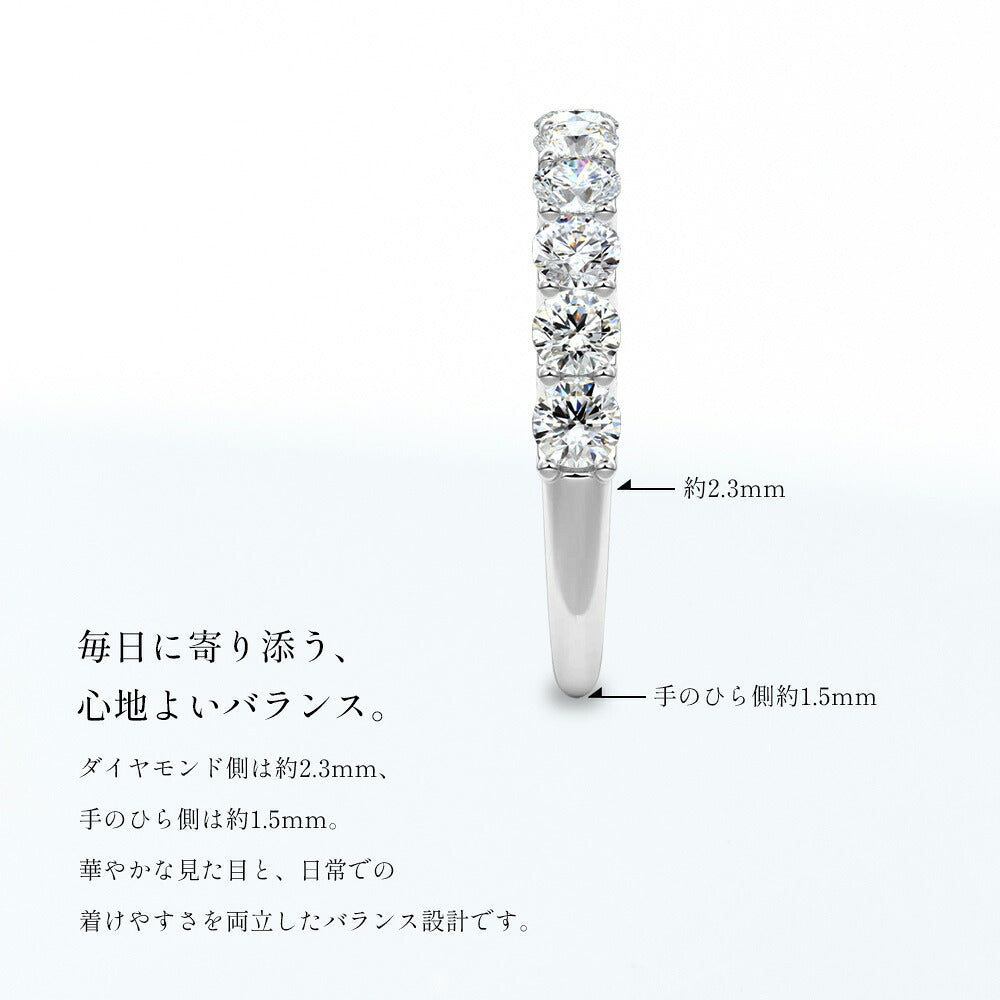 JD260022ER-LGD ハーフエタニティリング 04
