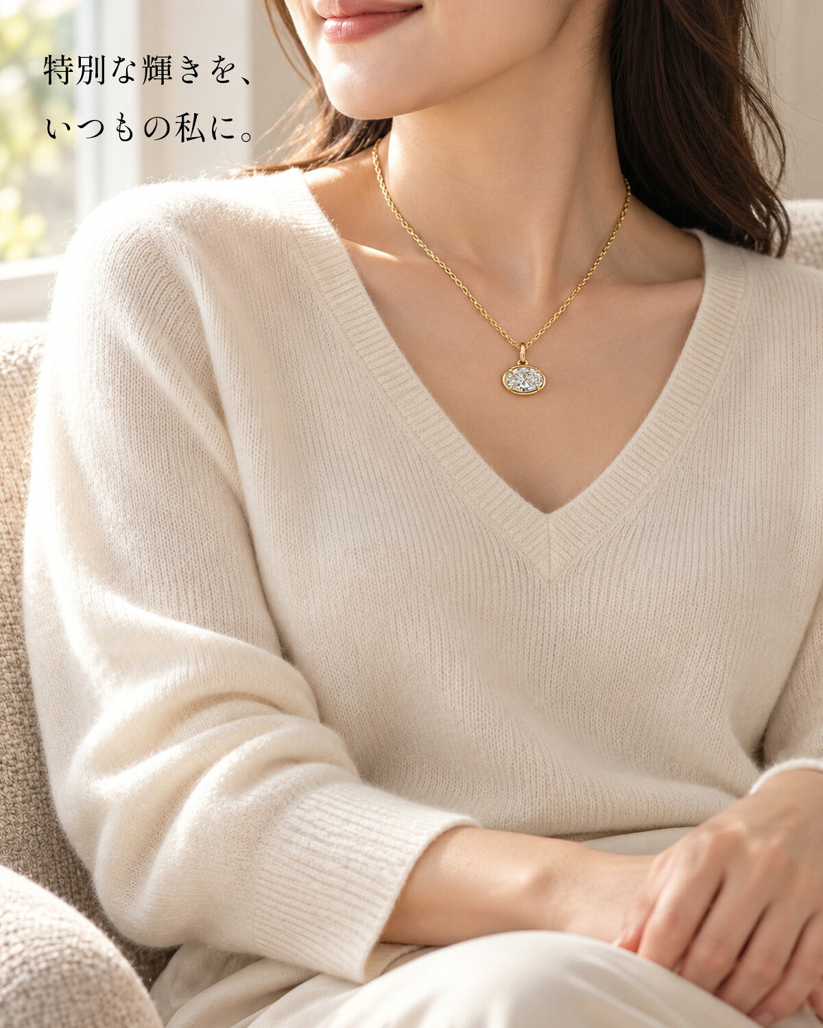 3ct オーバル EAST-WEST ラボグロウンダイヤモンド 14