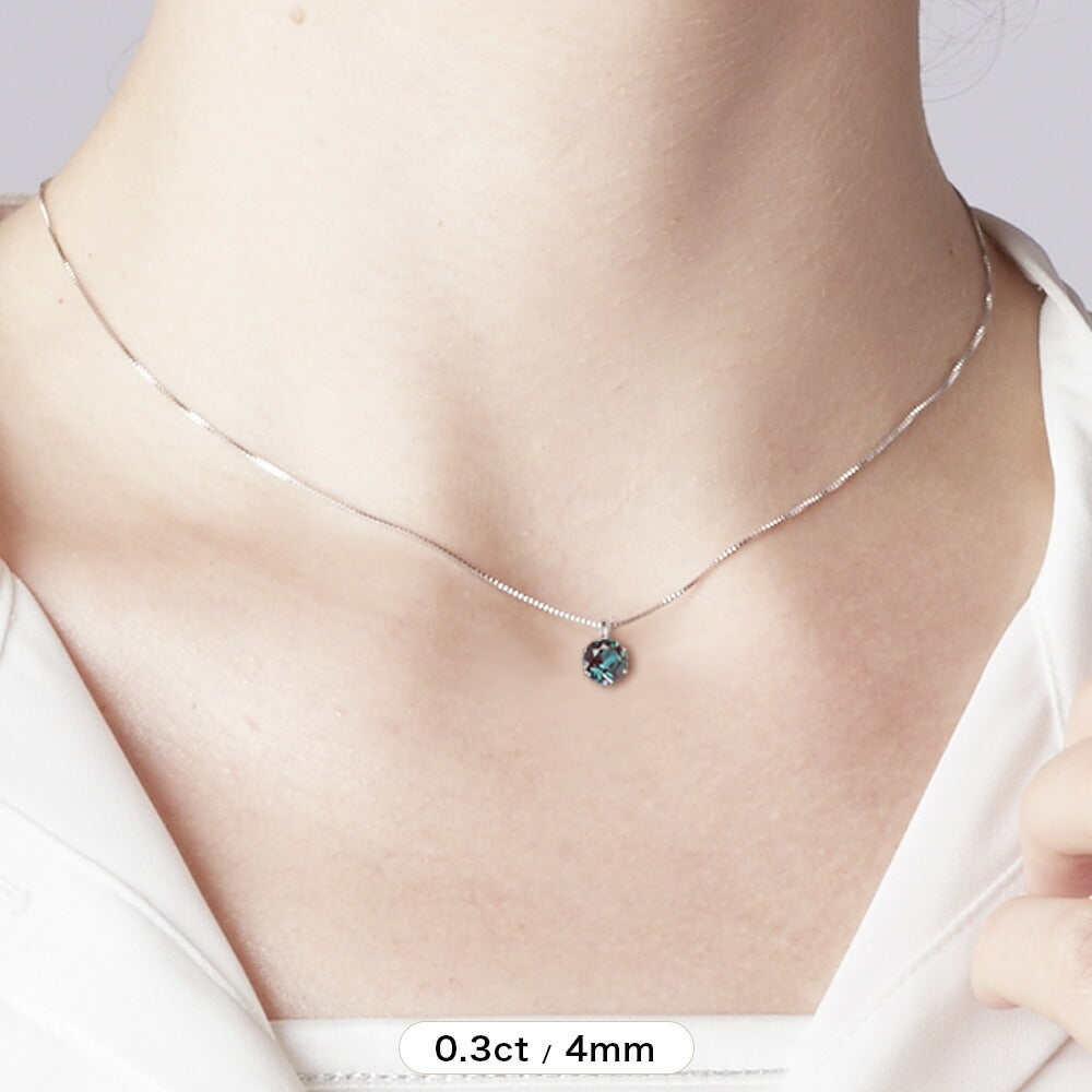 0.3ct・4mmの着用イメージ