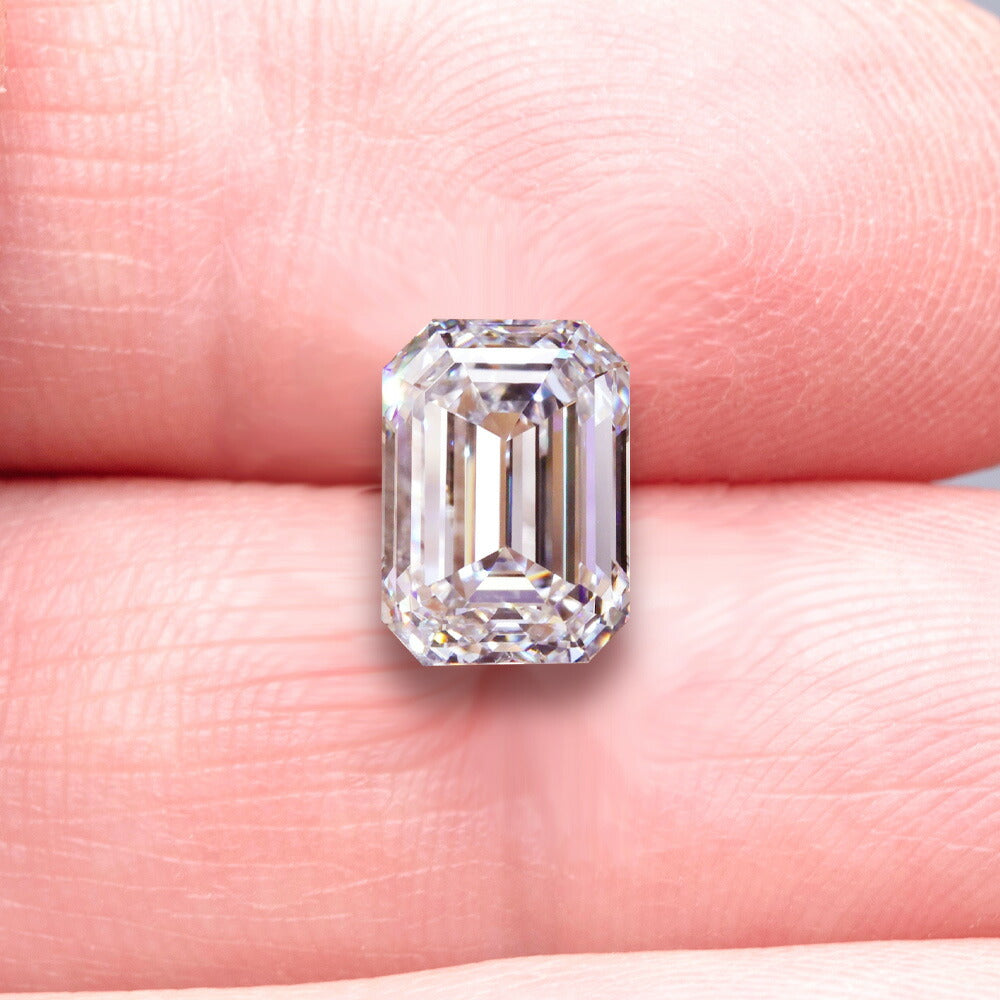 1ct エメラルドカット ラボグロウンダイヤモンド 一粒ネックレス 商品画像 8