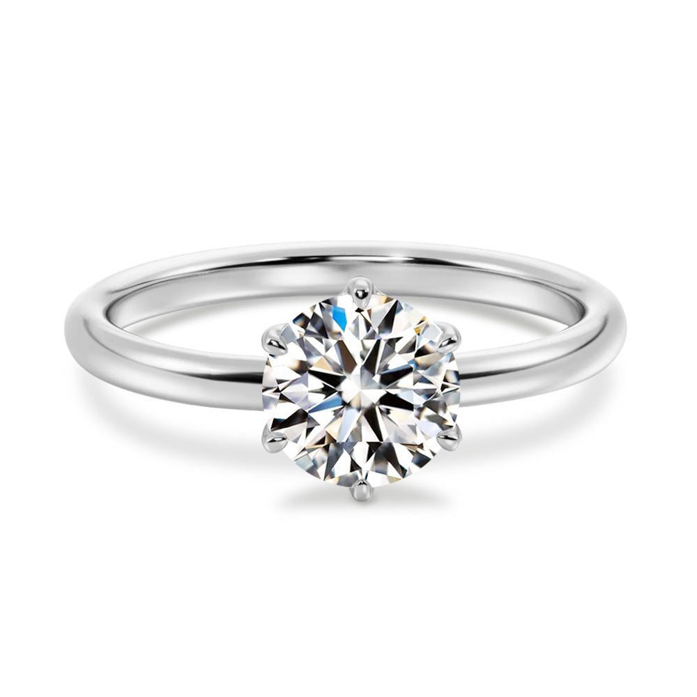 1ct～3ct ラボグロウンダイヤモンド 一粒ソリティアリング