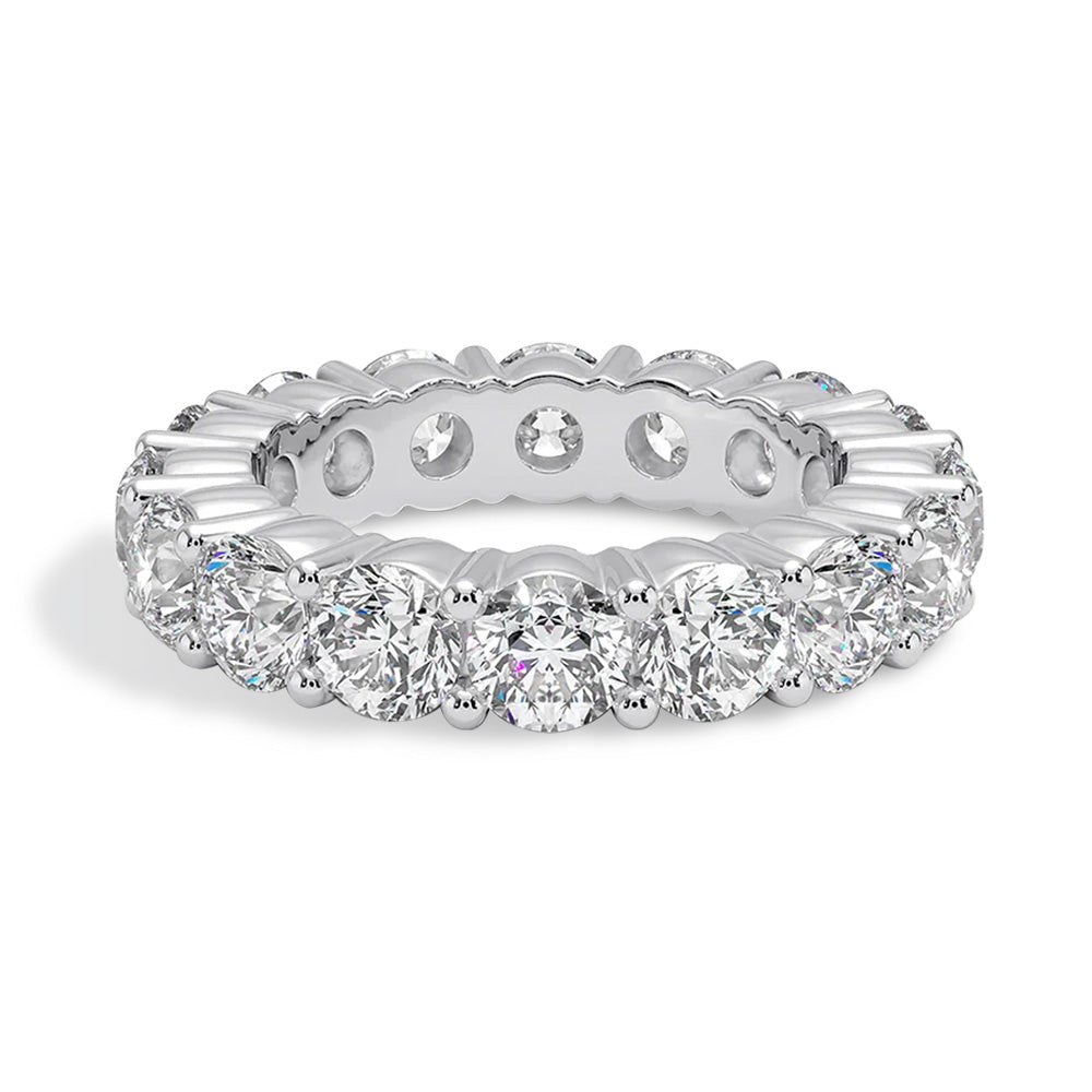 Pt900／K18 計約4.0〜5.1ct ラボグロウンダイヤモンド フルエタニティ