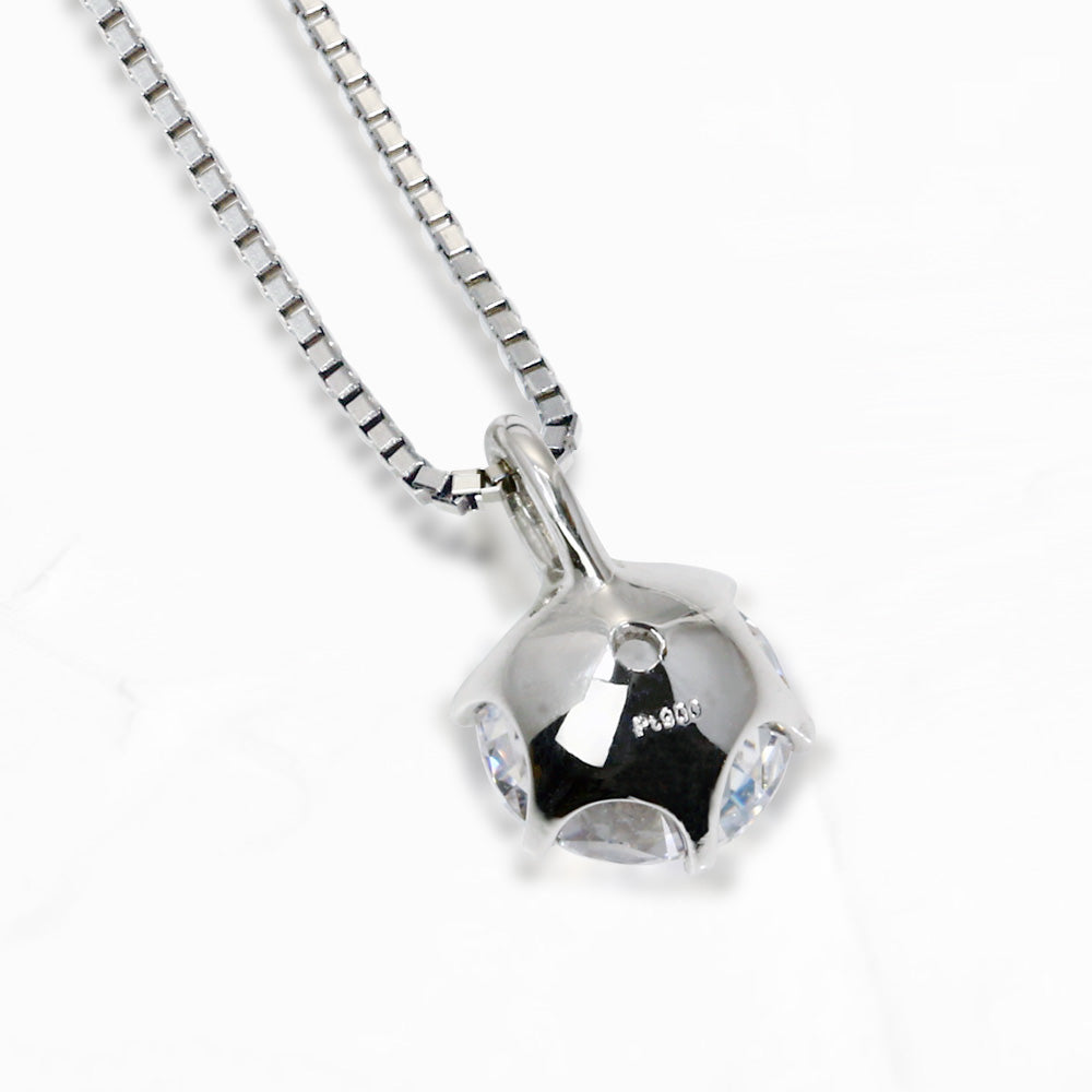 0.5ct ラボグロウンダイヤモンド 6本爪ネックレス 商品画像 6